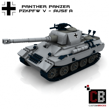 Custom WW2 Tank PzKpfw V Panther