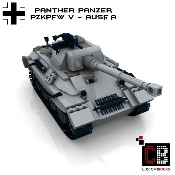 Custom WW2 Tank PzKpfw V Panther