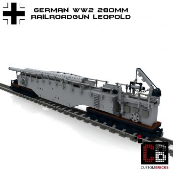 Custom WW2 german Railgun Leopold