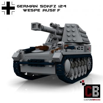 Custom WW2 Panzer Wespe - SdKfz 124