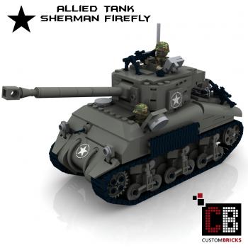 Custom WW2 Sherman Firefly Tank