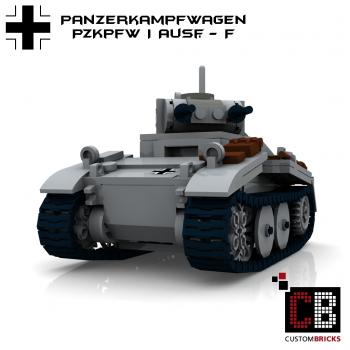 Custom WW2 Tank PzKpfw I Panzerkampfwagen 1 Ausf.F