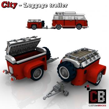 Custom T1 Luggage Trailer - Sport Edition
