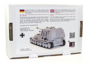 CUSTOM WW2 Panzer Elefant mit Soldat aus LEGO® Teilen