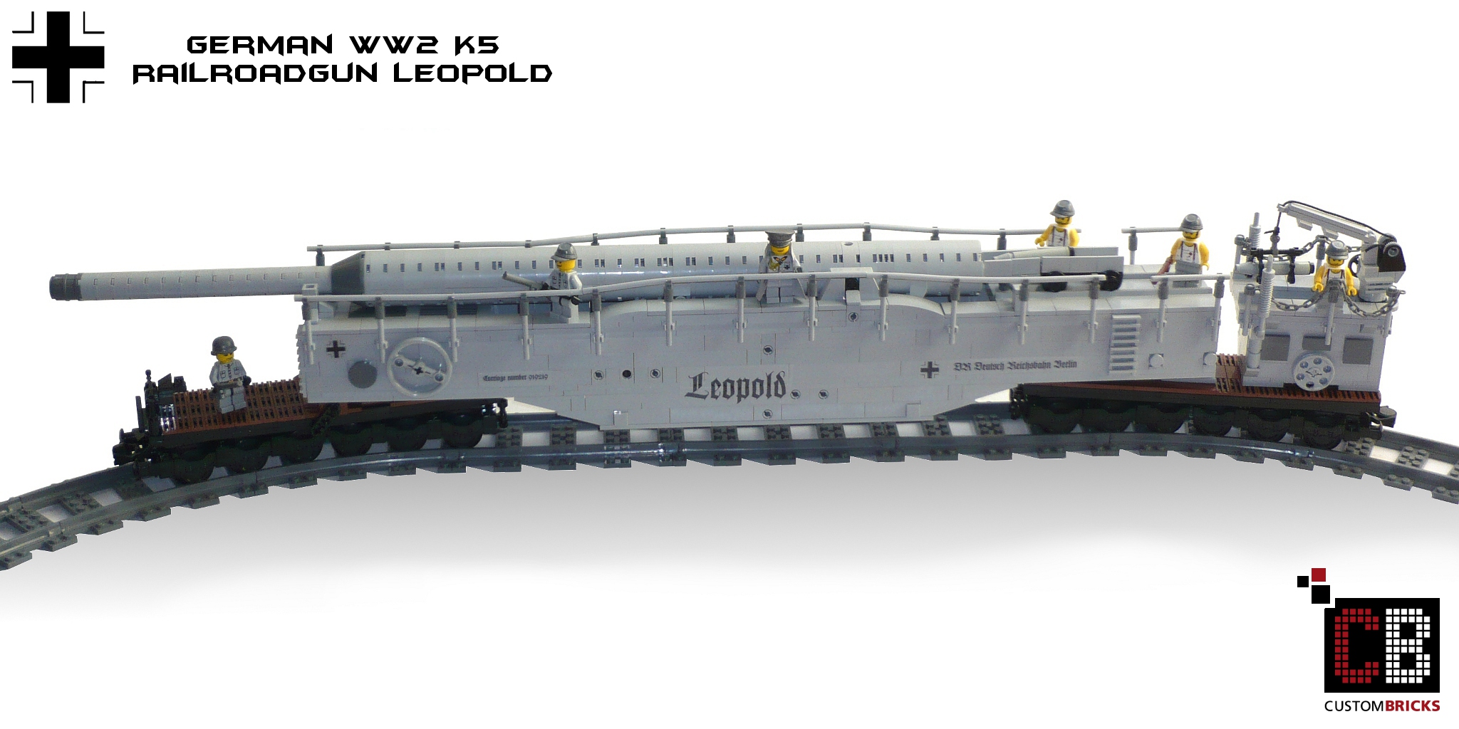 lego ww2 train