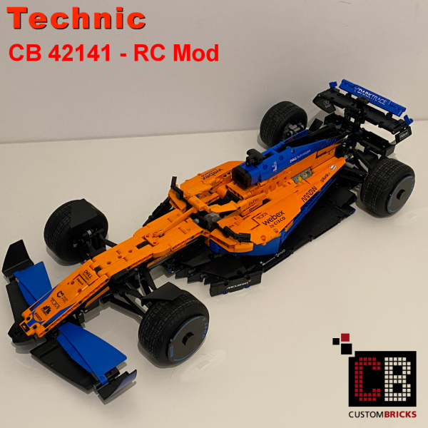 Custom 42141 RC Formula 1 Car - modification parts