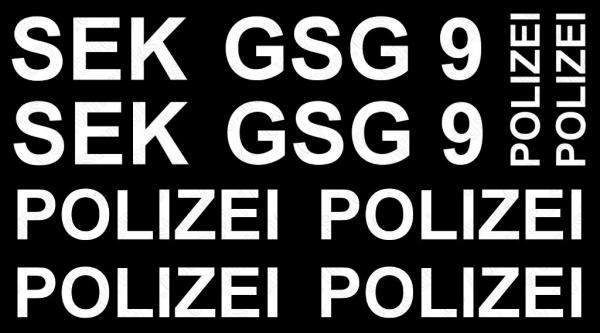 Custom Decals - GSG9 and SEK