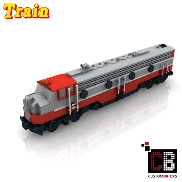 CB Railway W&S E9A - Train engine