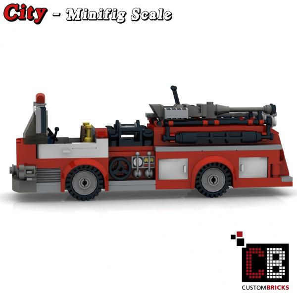 Custom City vehicle - US Fire Truck