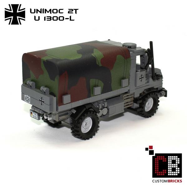 CUSTOM Bundeswehr 2t Unimoc U1300-L made of LEGO® bricks