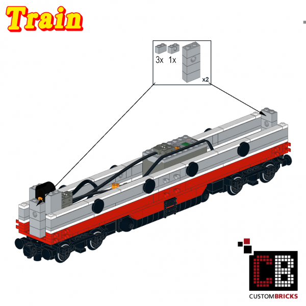 CB Railway W&S E9A - additional Train engine