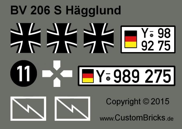 Custom Decals Bundeswehr Hägglund