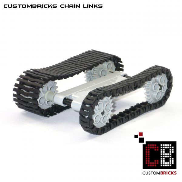 CustomBricks Chain Links - 50x Single Wide
