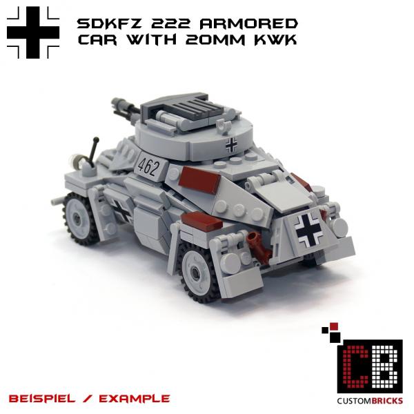 Custom Decals SdKfz 222 Armored Car