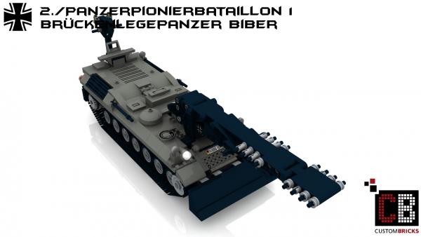 Custom Bundeswehr bridge laying tank Biber - gray
