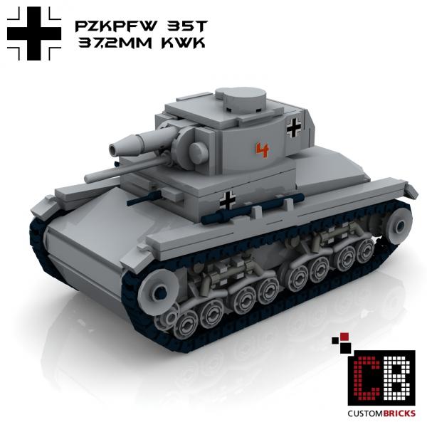 Custom WW2 Panzerkampfwagen 35T