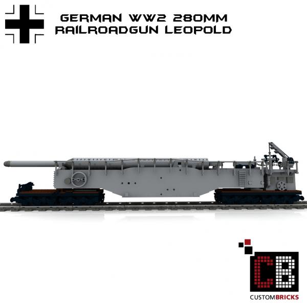 Custom WW2 german Railgun Leopold