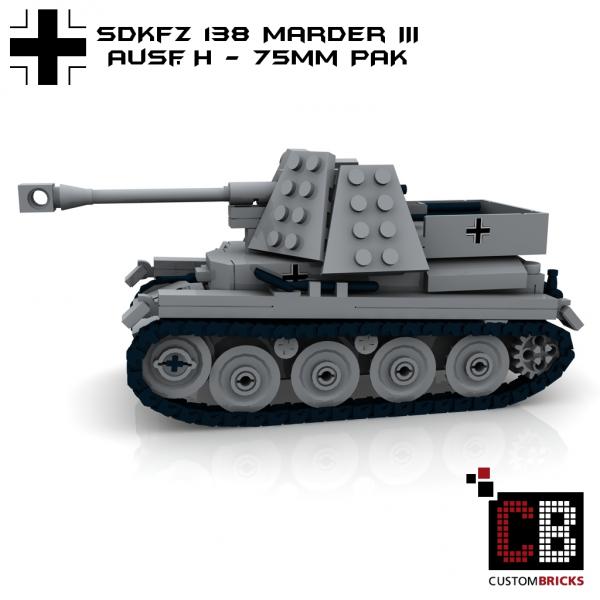 Custom WW2 SdKfz 138 - Tank Marder 3