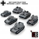 Custom WW2 german Tank Set 2 - T35, T38, Marder, Wespe, Stug 3A and 3G