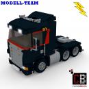 Custom Modell Team Truck - black