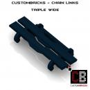 CustomBricks Chain Links - 50x Triple Wide