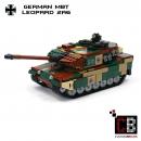 CUSTOM Bundeswehr MBT Leopard 2A6 Panzer aus LEGO® Steinen - camo