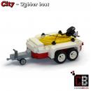 Schlauchboot mit Anhänger 10220 aus LEGO® Steinen