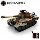 Custom WW2 Tank CAMO PzKpfw V Panther