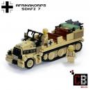 CUSTOM WW2 Afrikakorps SdKfz 7 aus LEGO® Steinen