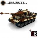 Custom WW2 Tank CAMO PzKpfw VI Ausf. E Tiger
